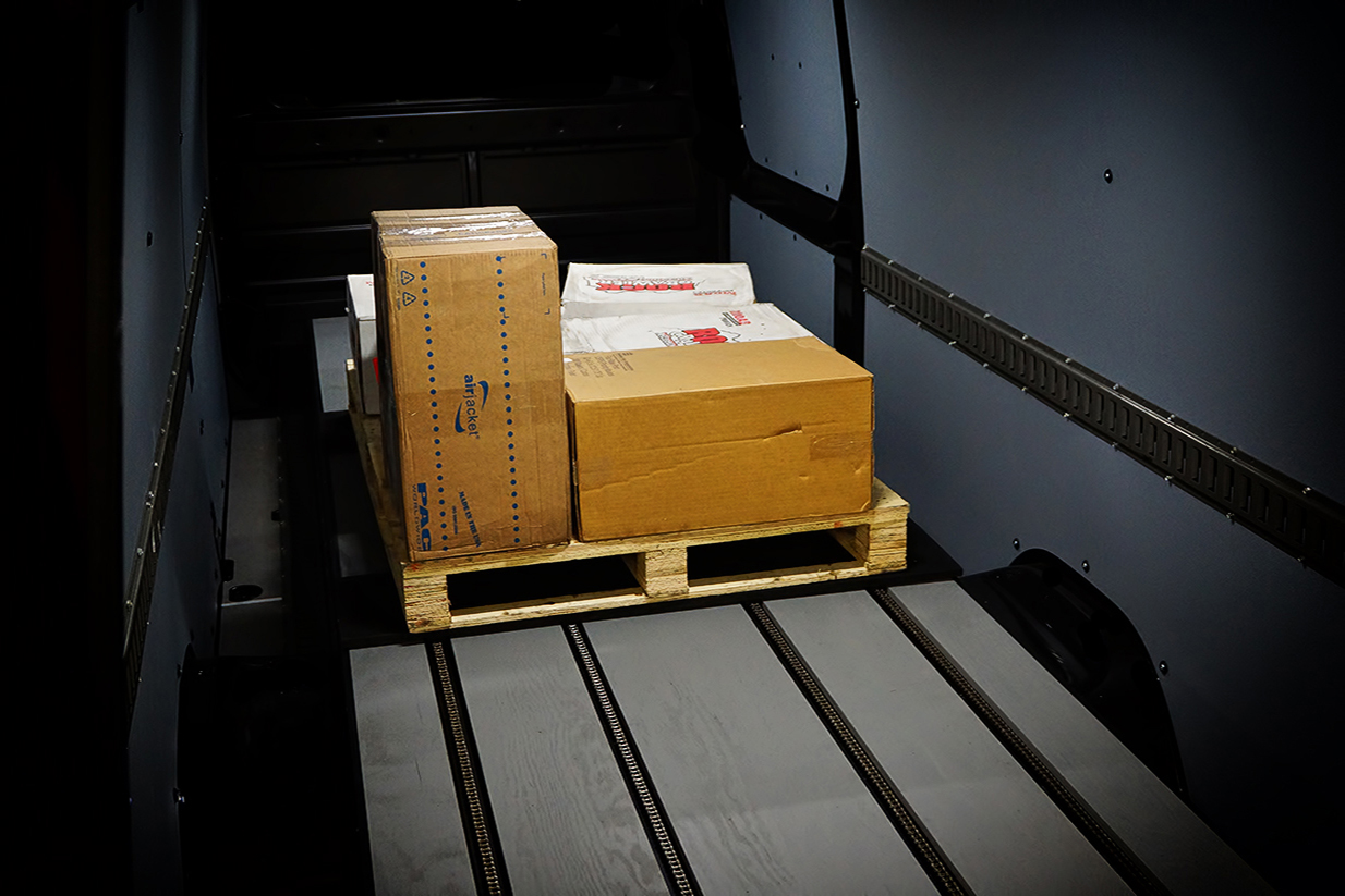Pallet Loading System for Vans EZ Cargo Loader slide